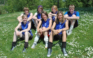 Mannschaftsfoto Rennteam 2009